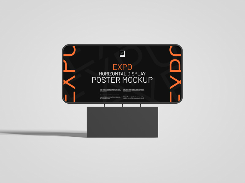 Free-Expo-Horizontal-Display-Poster-Mockup