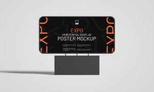 Free-Expo-Horizontal-Display-Poster-Mockup